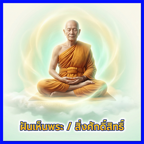 ฝันเห็นพระ สิ่งศักดิ์สิทธิ์ หมายถึงอะไร?