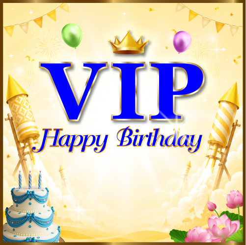โปรโมชั่น VIP เกิดเดือน มิถุนายน รับสิทธิ์สุดคุ้ม